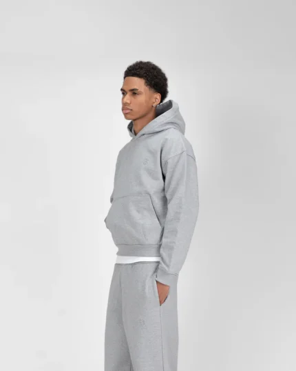 Suvene SU Sweat a Capuche Gris 2.webp