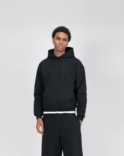 Suvene SU Sweat a Capuche Noir 3.webp