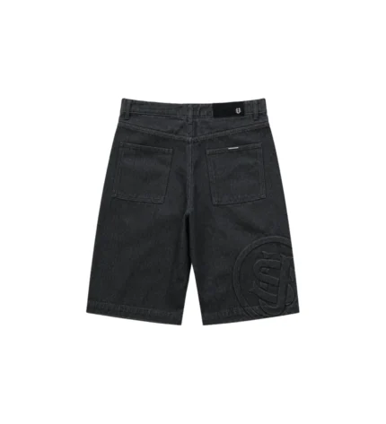 Suvene SU26 Shorts en Jean Noir 4.webp