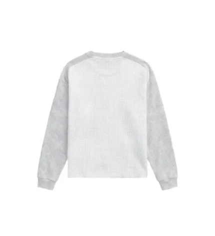 Suvene Waffle Manches Longues Gris 2.webp