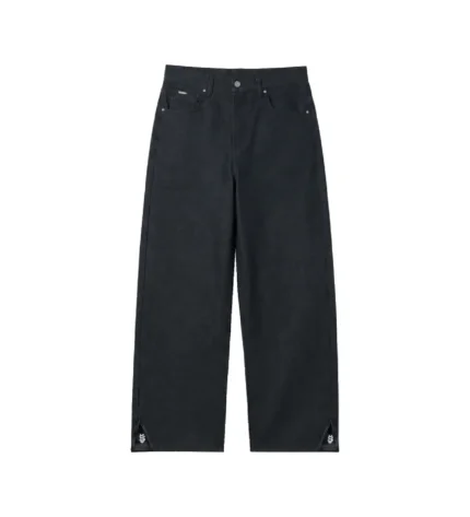 Suvene Zip Raw Denim Noir 4.webp