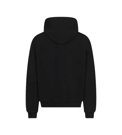 Sweat a Capuche Zippe Suvene SU Noir 2.webp