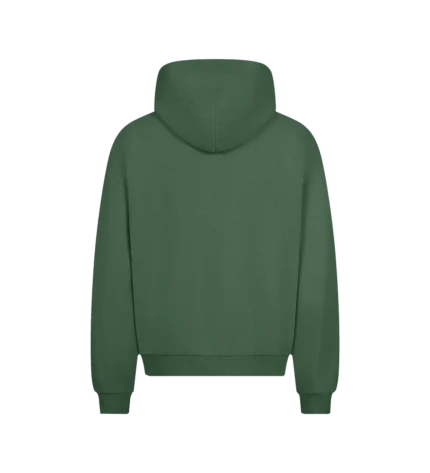 Sweat a Capuche Zippe Suvene SU Vert 2.webp