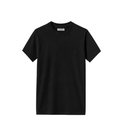 T Shirt Suvene SU Coupe Ajustee Noir 4.webp